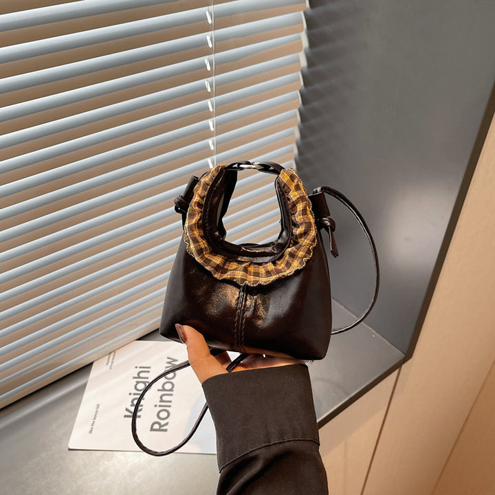 WoStylish Handgefertigte Leder Eimer Tasche Karnz