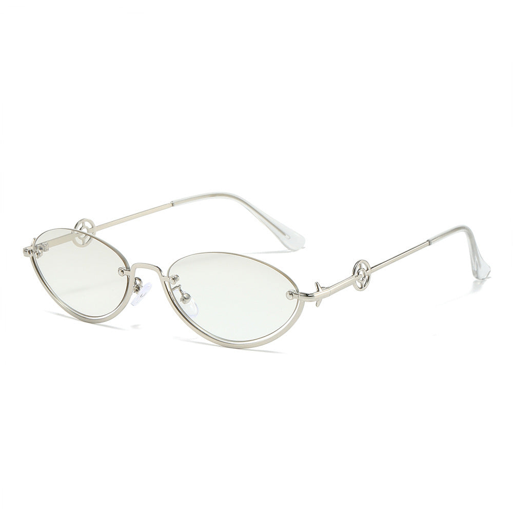 Elegante Katzenauge Verschreibung Brille Karnz