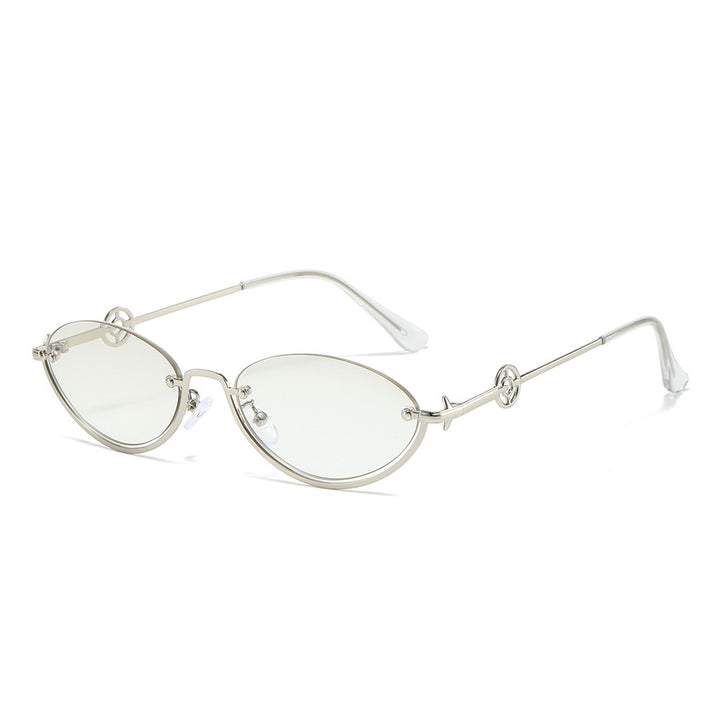 Elegante Katzenauge Verschreibung Brille Karnz