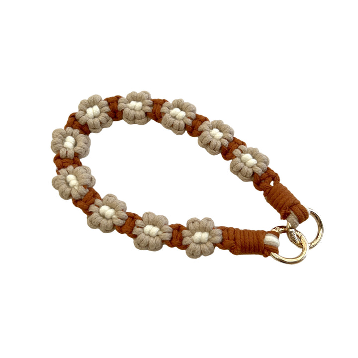 Blumenmuster Schlüsselanhänger Halter Karnz