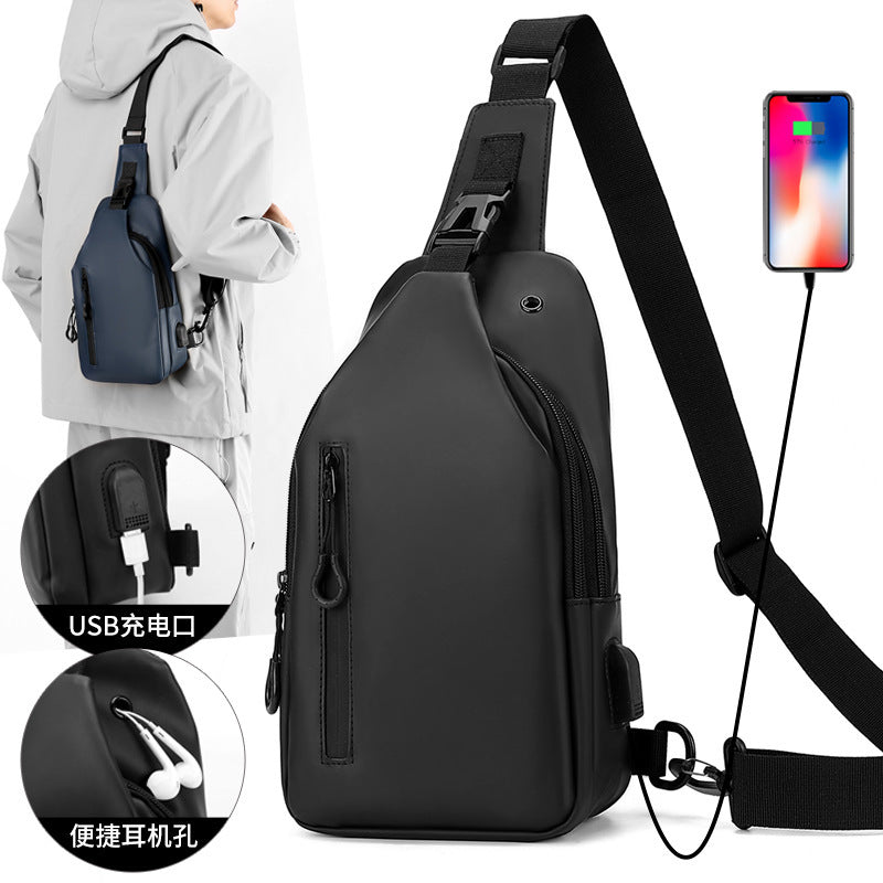 Unisex Sling-Rucksack mit vielseitigen Fächern und verstellbarem Tragesystem Karnz