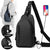 Unisex Sling-Rucksack mit vielseitigen Fächern und verstellbarem Tragesystem Karnz