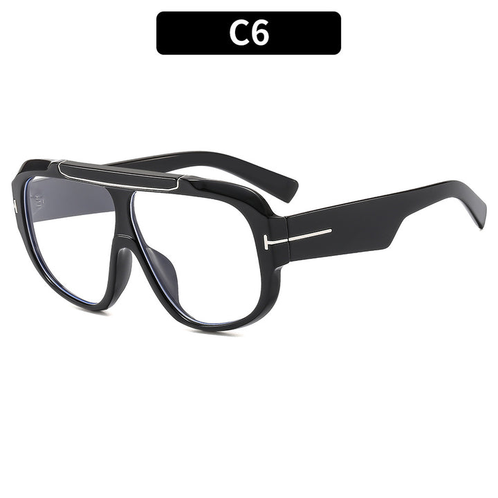 Überdimensionale quadratische Sonnenbrille