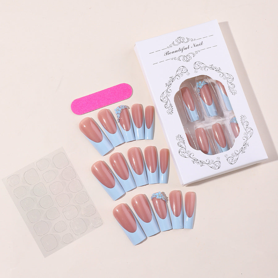 Elegante vollständige Nagelspitzen Set Karnz