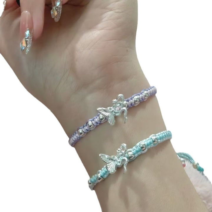 Verstellbares Schmetterlings Charm-Armband Karnz
