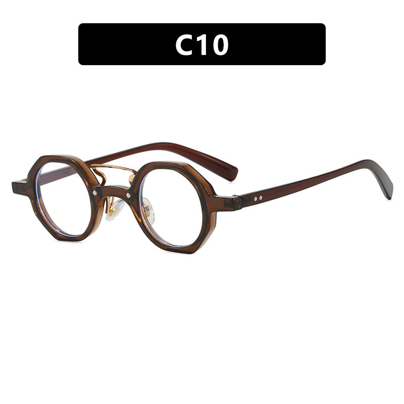 Damen stilvolle Sonnenbrille im einzigartigen achteckigen Design Karnz