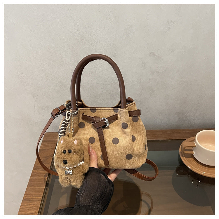 Stylische Punkten Handtasche