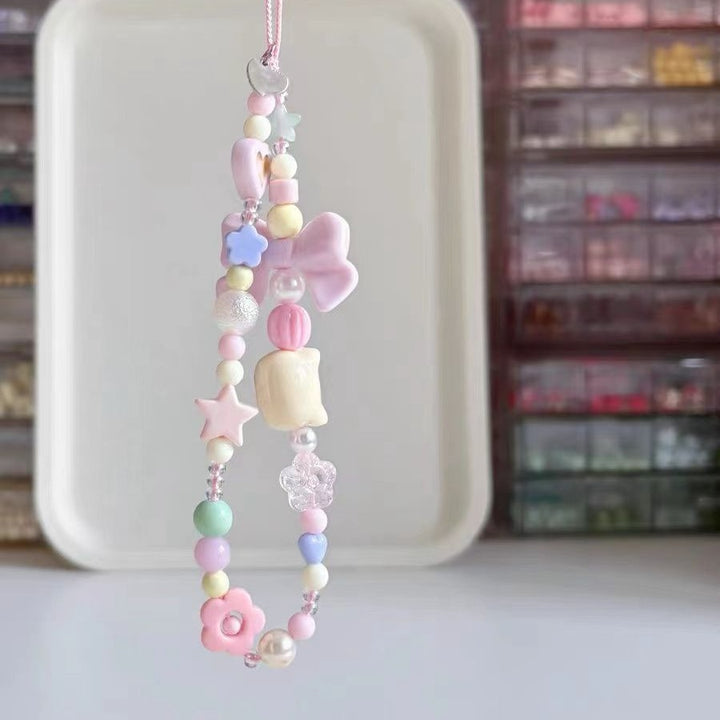 Verspielt Themed Beaded Charm Halskette Karnz