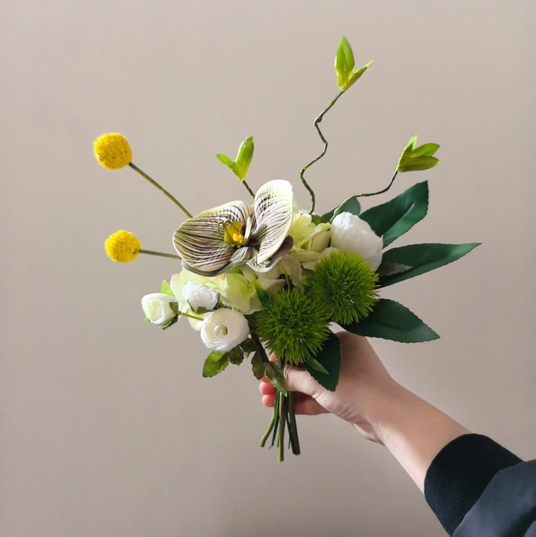 Elegante florale Mittelstück