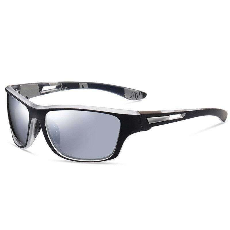 Herren Sportsonnenbrille mit kratzfesten Gläsern und ergonomischem Design Karnz