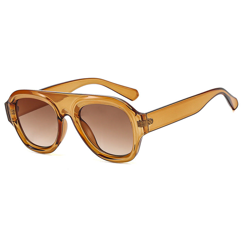 Damen oversized Sonnenbrille mit modernem Design und UV-Schutz Karnz