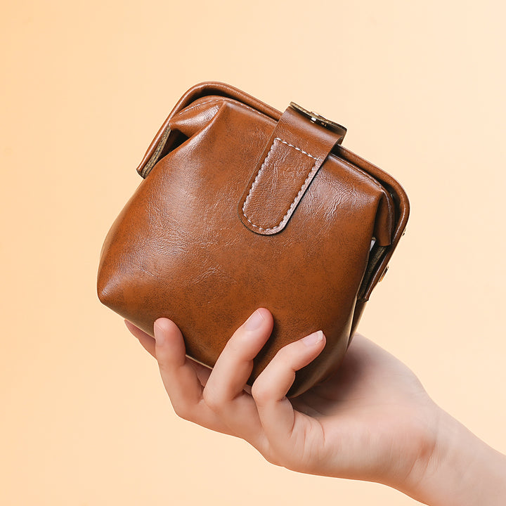 Premium Leder Kosmetiktasche