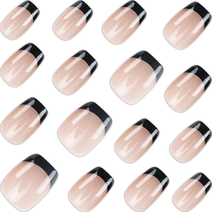 Gel French Tip Press-On Nails Karnz