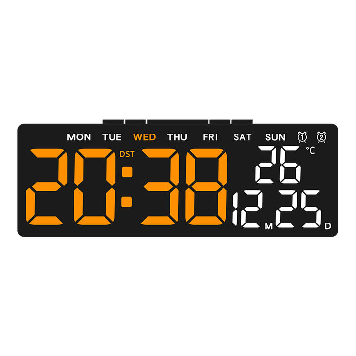 Digitaler Wetterwecker mit Großem Led-Display und Temperaturanzeige Karnz