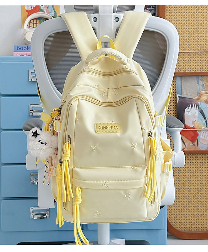 Stylischer Emi floral bestickter Rucksack