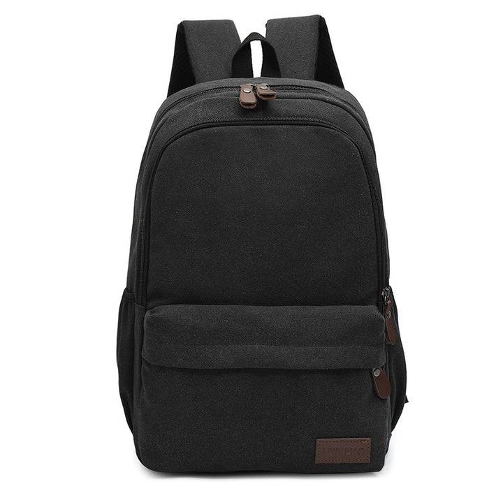 Lässiger Leinwand-Rucksack Karnz