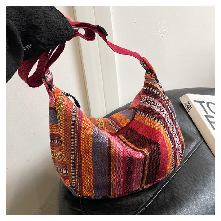 WoBohemian Ethnisches Muster Hobo Tasche Karnz