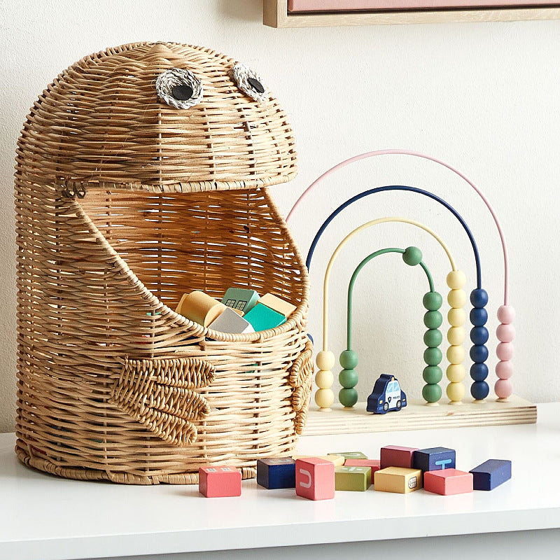 Verspielter Aufbewahrungskorb im Tierdesign Karnz