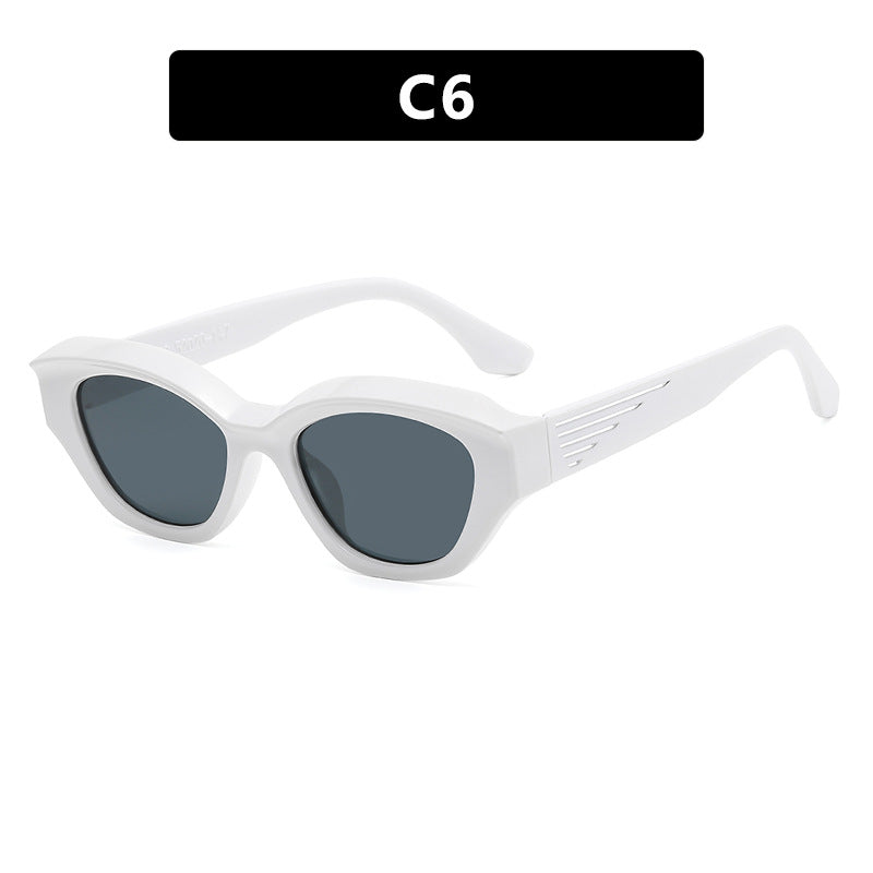 Damen Cat-Eye Sonnenbrille mit markantem Rahmen und UV-Schutz Karnz