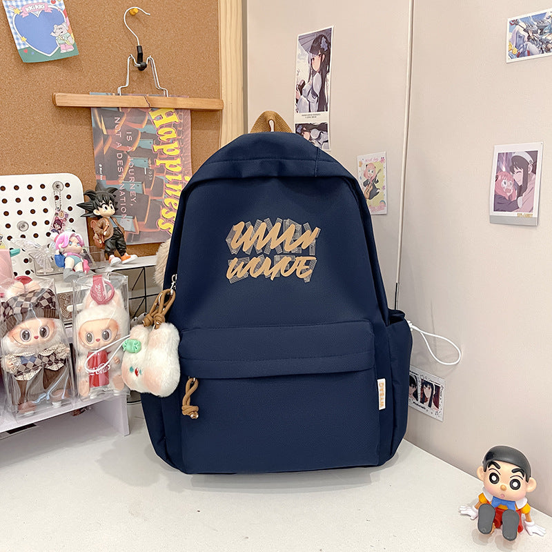 Trendiger Grafikdruck Rucksack Karnz