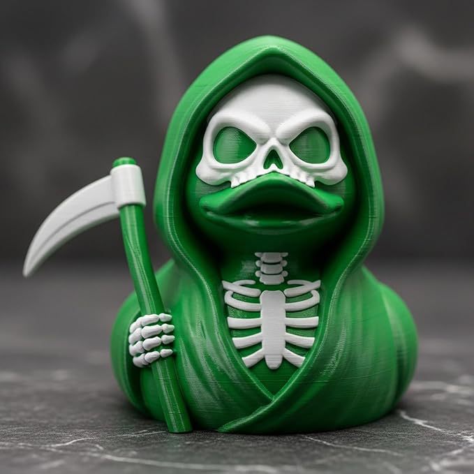 Kreative Sensenmann-Ente Figur Karnz