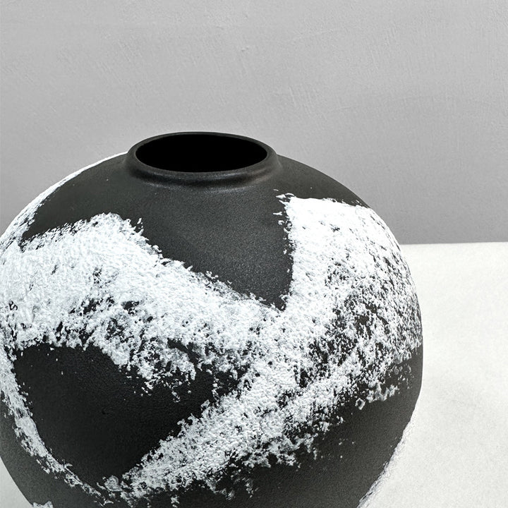 Abstrakte dekorative Kunstvase