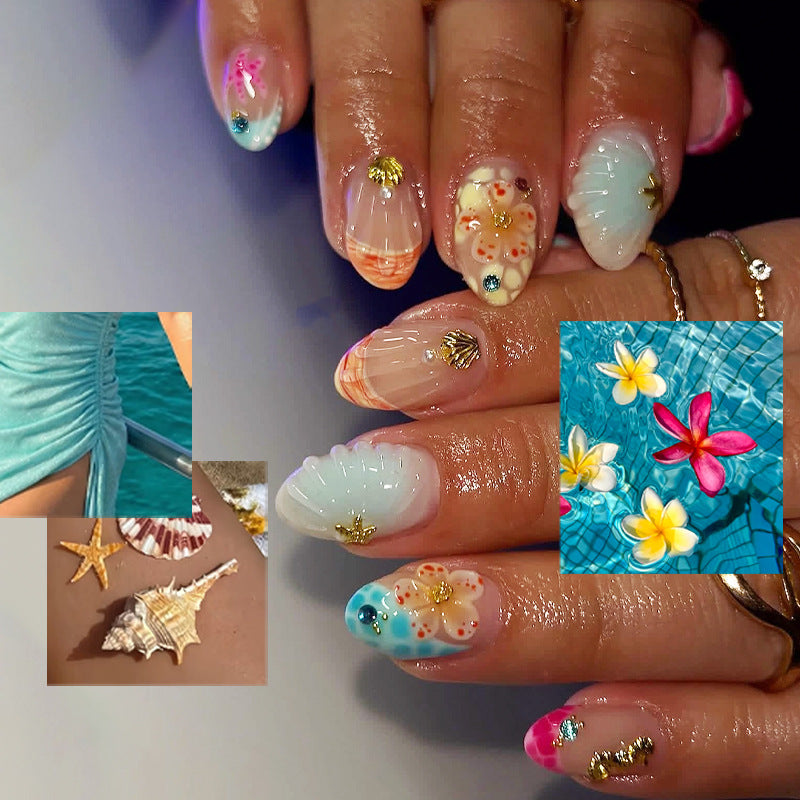 Kreatives Glitter-Nagelspitzen-Set Karnz