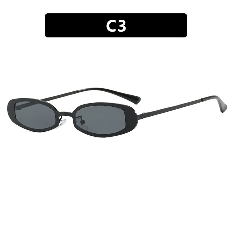 Damen modische optische Brille mit elegantem Metallrahmen und feinen Akzenten Karnz