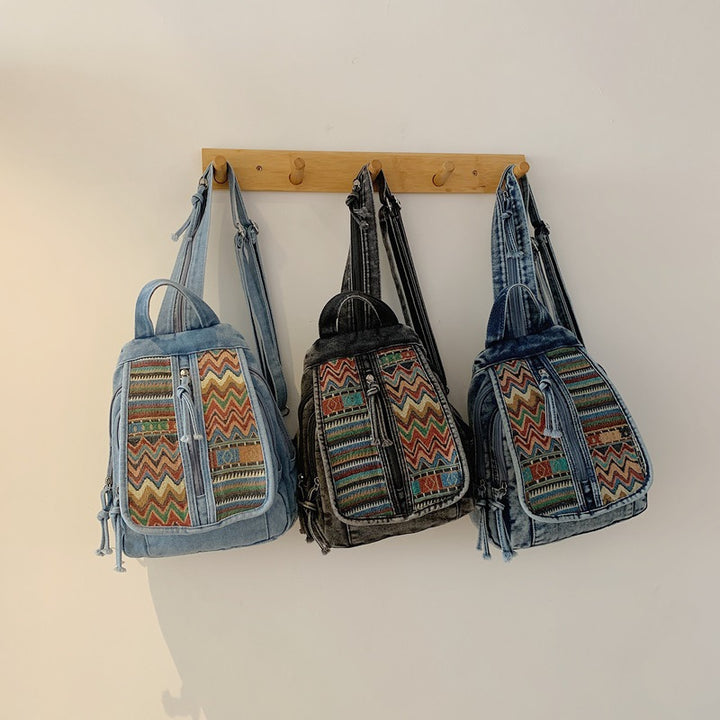 Stylische Ethnische Muster Rucksack Karnz
