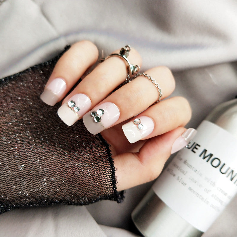 Glitzerndes Glamour Press-On Nagelset