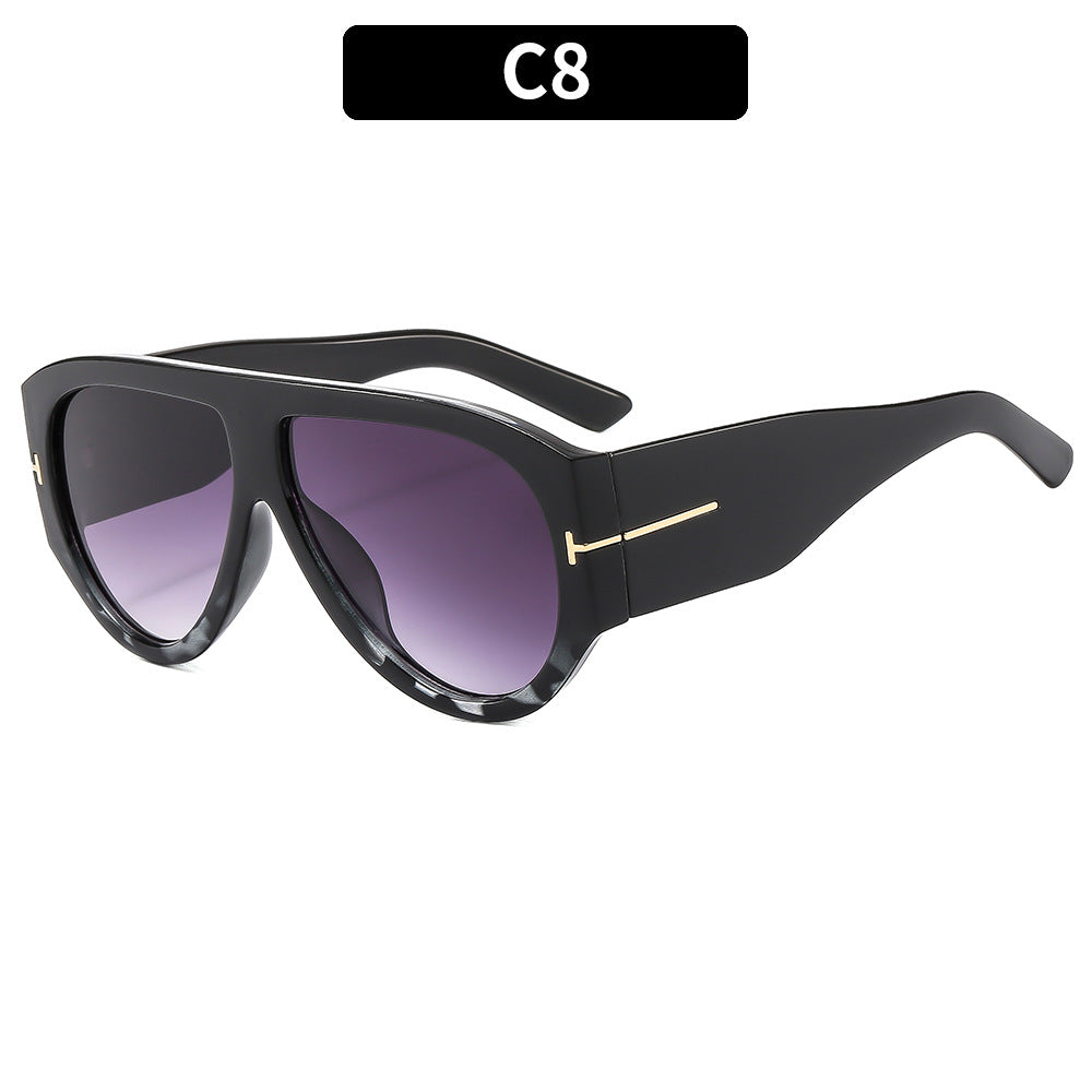 Oversized Fashion Shield Sonnenbrille