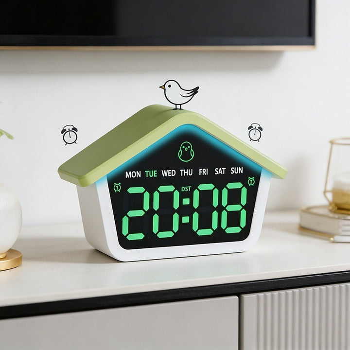 Digitaler Wecker Im Haus-Design Karnz