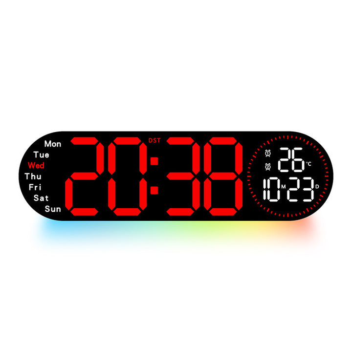 Digitaler Multifunktionswecker mit Temperatur und Wetteranzeige Karnz