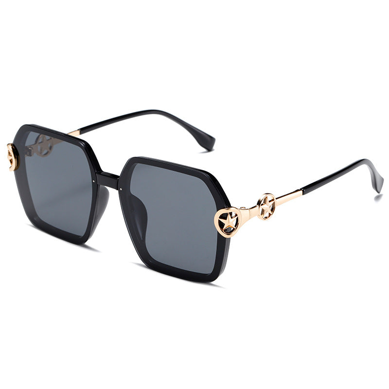 Damen Modische Sonnenbrille mit luxuriösen Verzierungen Karnz
