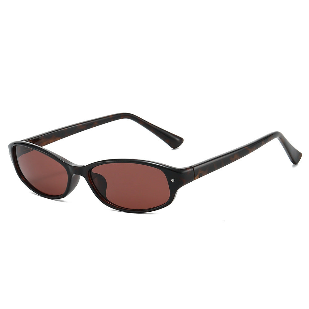 Damen modische Sonnenbrille im eleganten Design mit glitzernden Akzenten Karnz