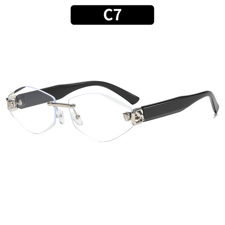 Elegante hexagonale Augen eyewear