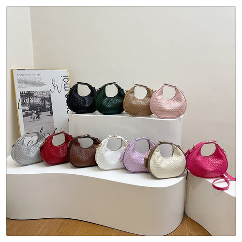 WoTextured Leder Hobo Tasche Karnz