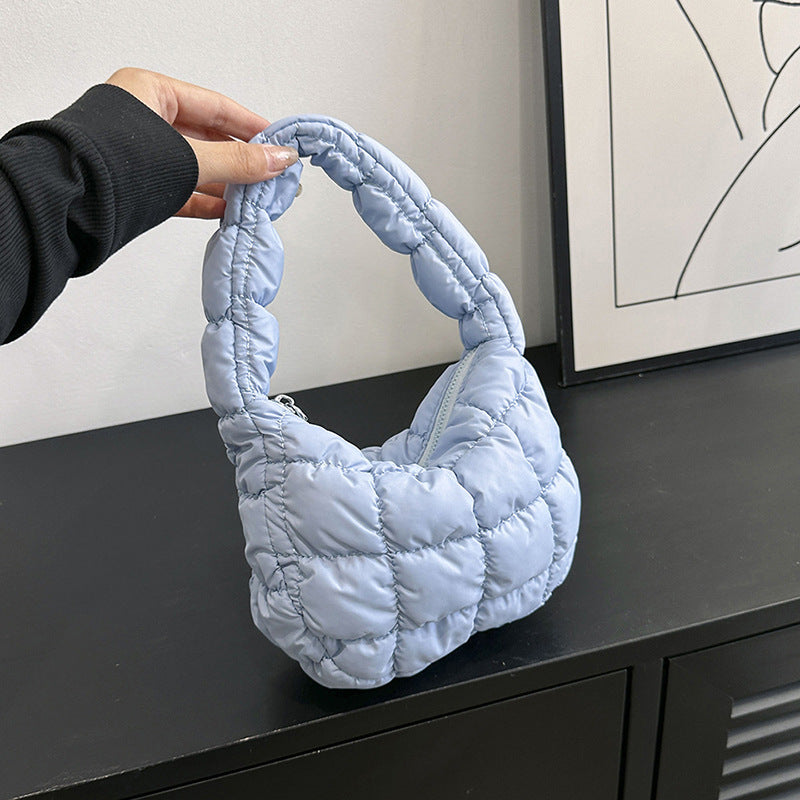 Gepolsterte Puffer-Handtasche