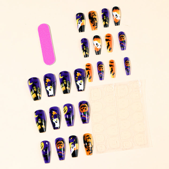 Themen Halloween Nagelkunst Erweiterungen Karnz