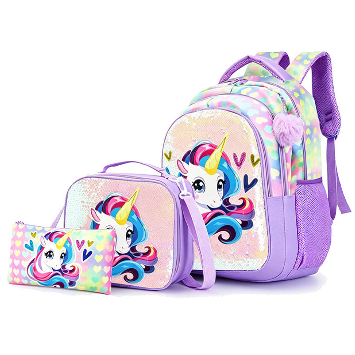 Meerjungfrau Design Mehrteiliges Rucksackset