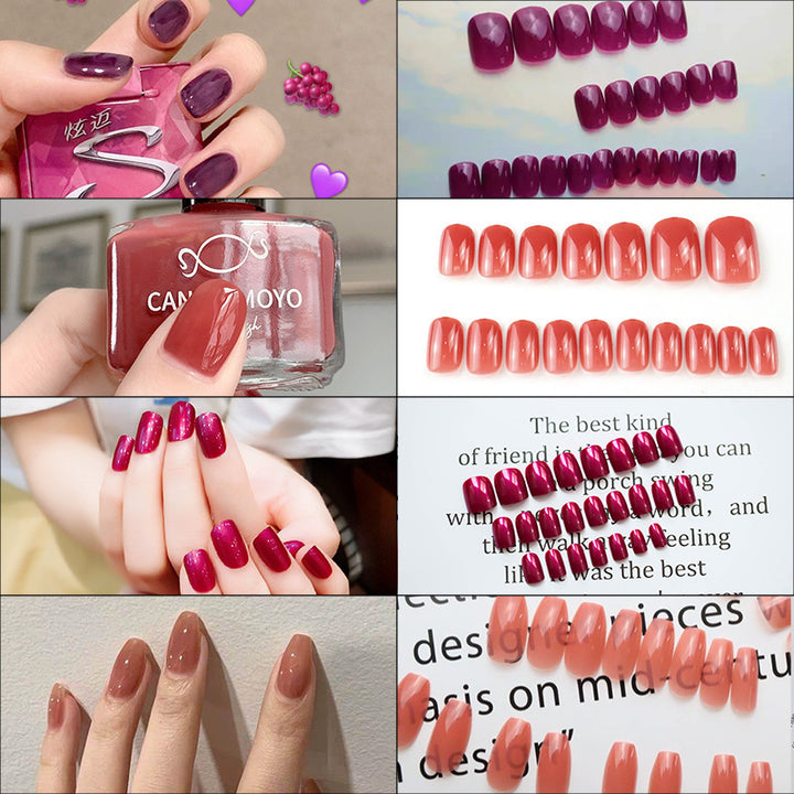 Glänzendes Gel-Nagellack-Set Karnz