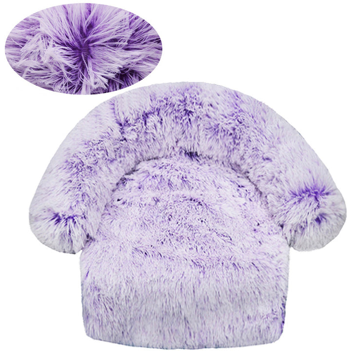 Flauschiges Rundsofa Hundebett