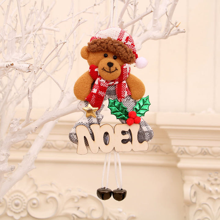 Dekorativer Weihnachts-Schneemann Kranz Karnz