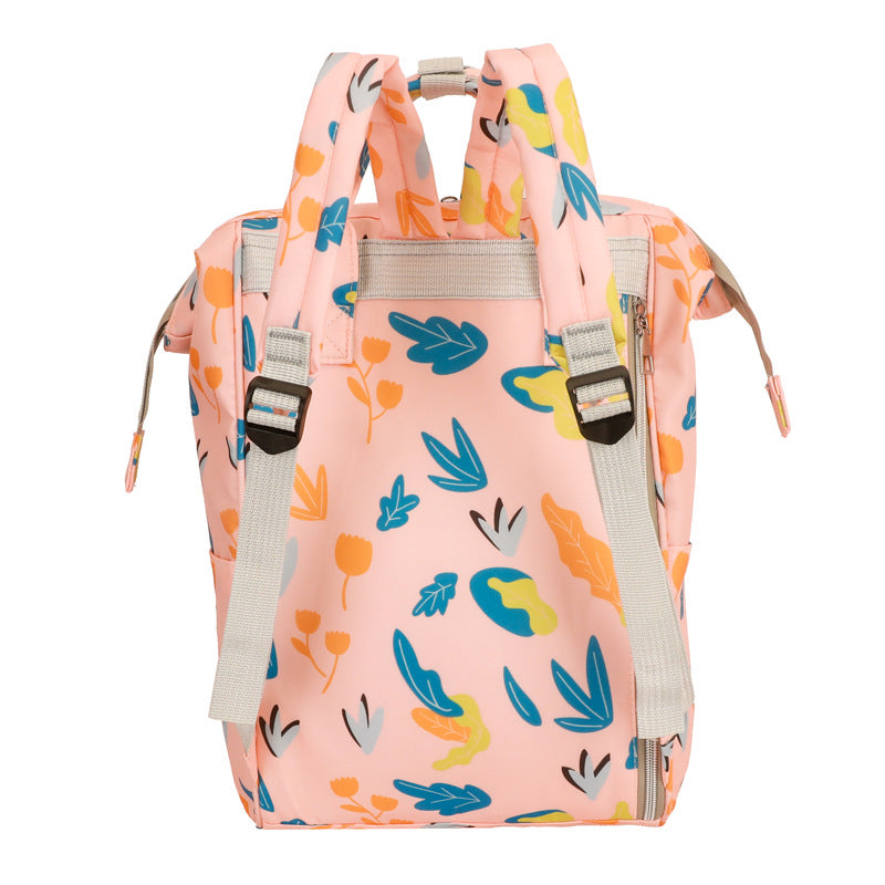 Stylische Blumenmuster Rucksack Karnz