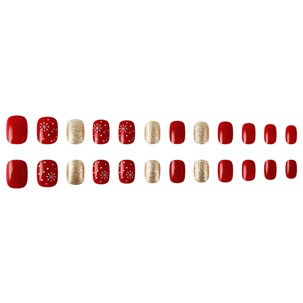 Winter-Themen Gel-Nagelkunst Set Karnz
