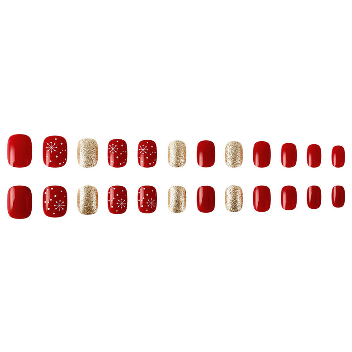 Winter-Themen Gel-Nagelkunst Set Karnz