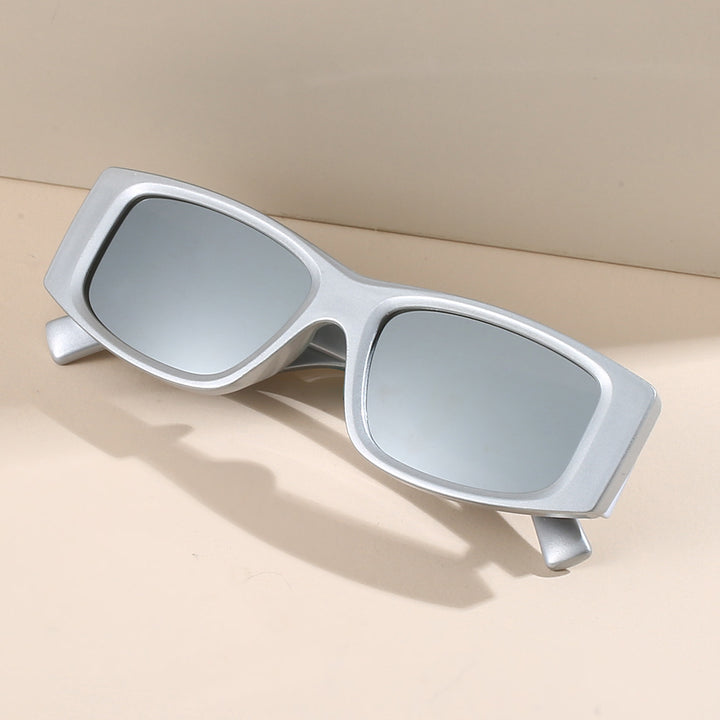 Chunky Retro-inspirierte quadratische Sonnenbrille Karnz