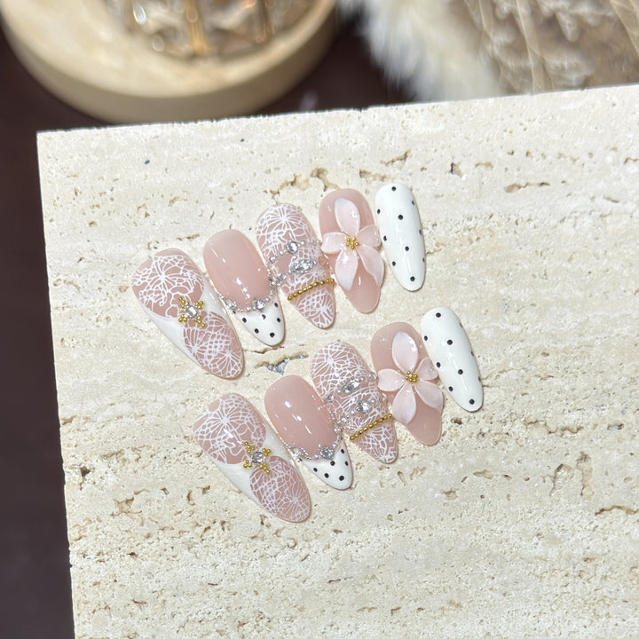 Dekoratives Press-On Nagelkunstset 1790734418
