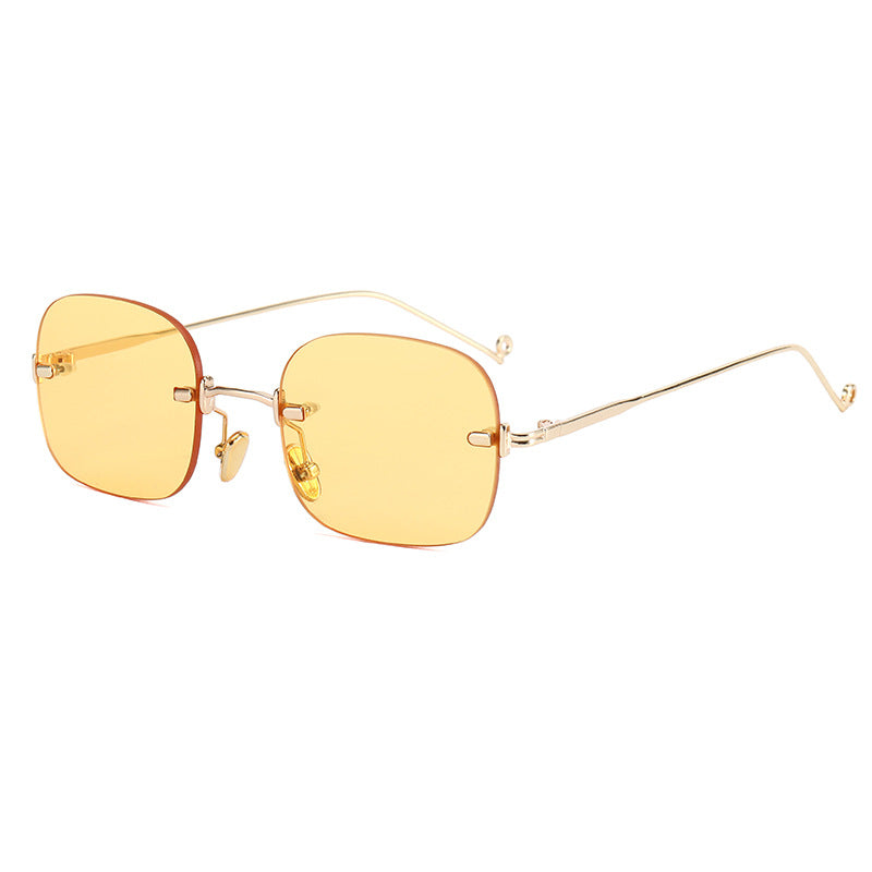 Damen elegante geometrische Brille Karnz