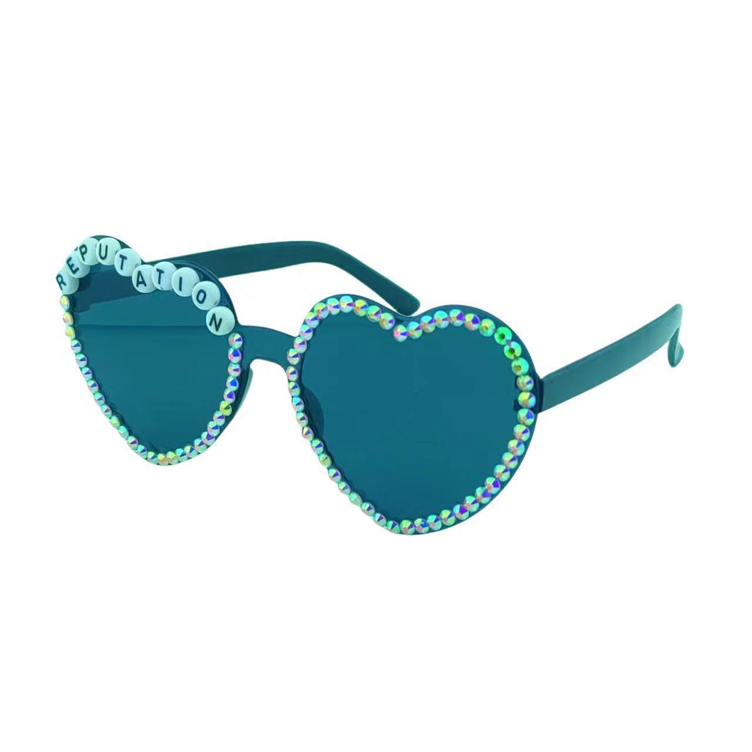 Herzförmige Modesonnenbrille Karnz